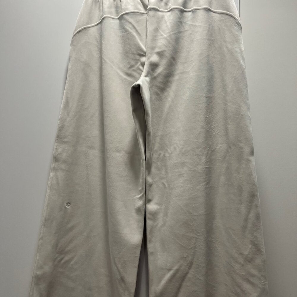 NWOT Scuba Mid-Rise Wide-Leg Pant Velvet - Picture 3 of 5